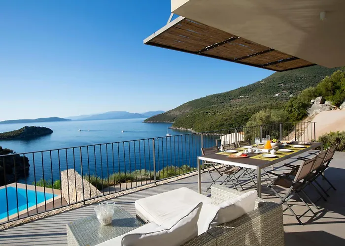 Kastos - Stylish Luxury With Direct Sea Access Villa